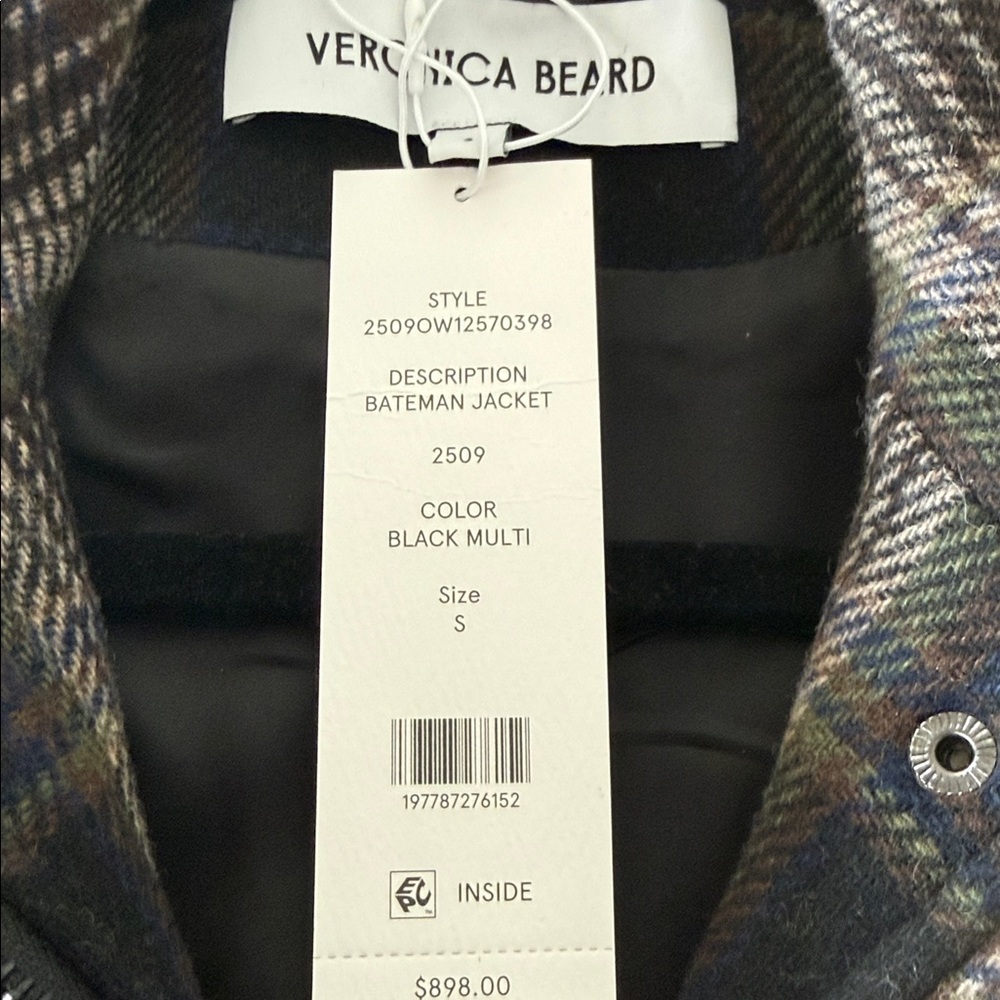 Veronica Beard Black Multi Bateman Jacket NWT - image 2